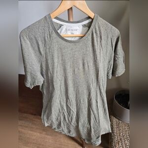 On The Byas Heather Gray Short Sleeve Tee